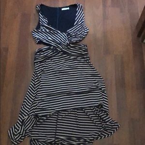 Cut Out High/Low Dress - Size L